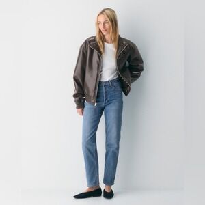 Aritzia Denim Forum The Arlo Hi-Rise Blue Straight Jean - Women's 24